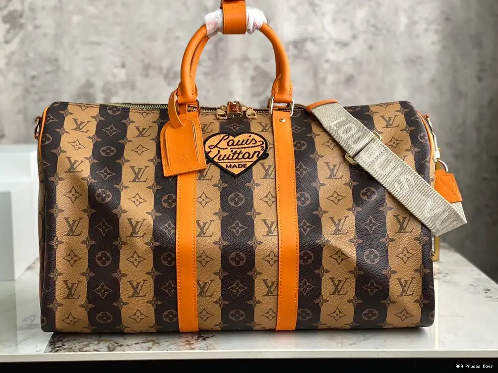 AAA Pruses Bags BANDOULIÈRE 50 VUITTON LOUIS KEEPALL 0619